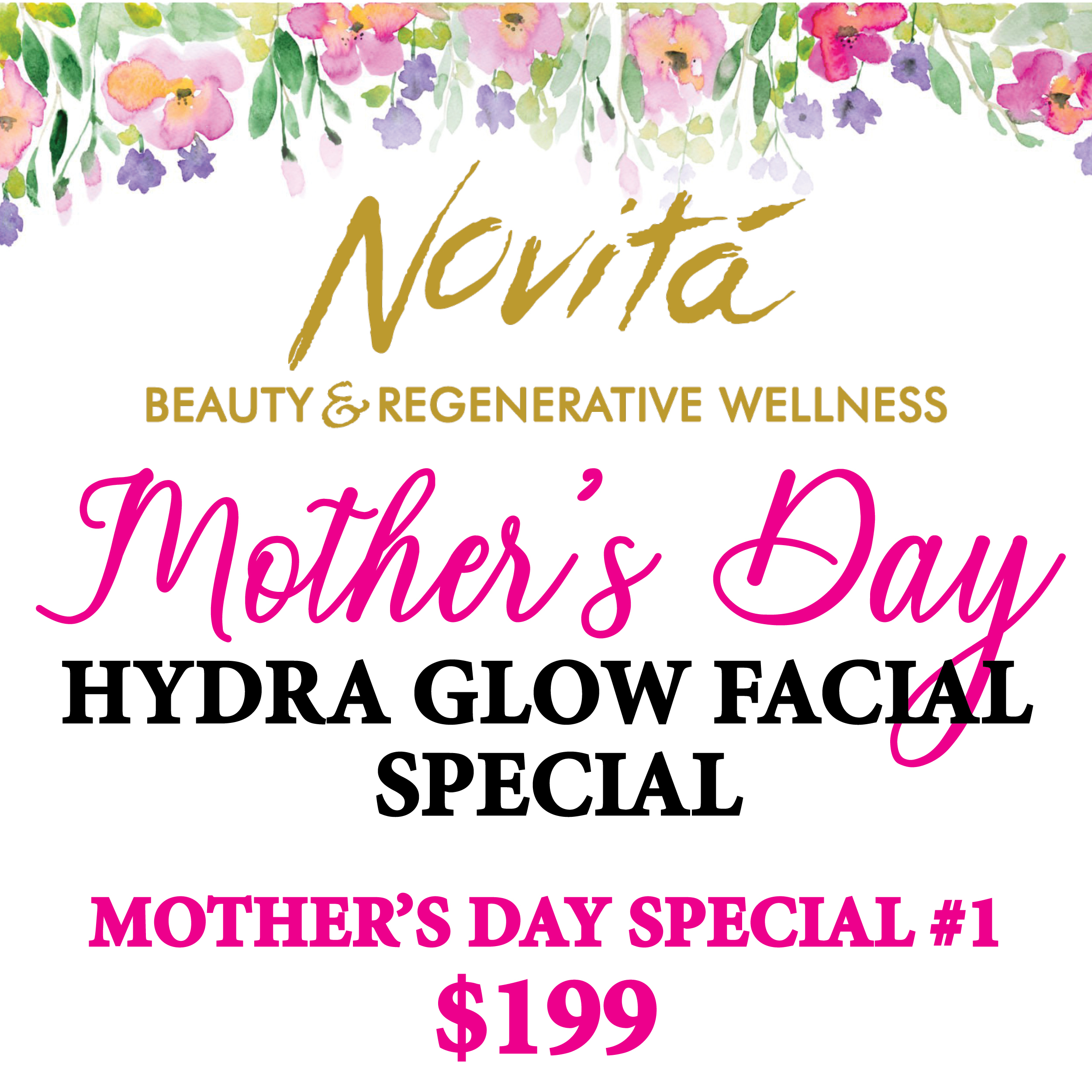 Mother's Day Hydra Glow Facial Special #1